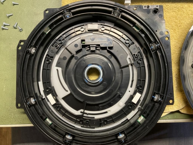 Pioneer CDJ-3000 Jog Wheel Mechanik demontiert