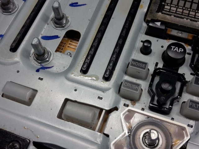 Pioneer DJM-750 Cola bei Pegelanzeige