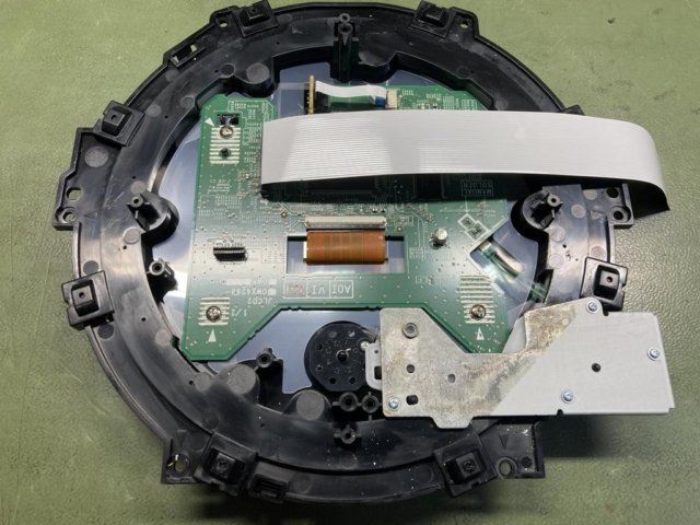 Pioneer XDJ-RX Jog Wheel ausgebaut